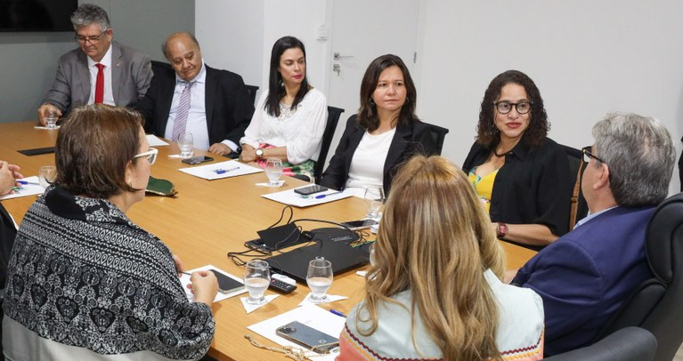 Presidente da ANID participa de reunião do Governo Estadual com a Ministra Luciana Santos
