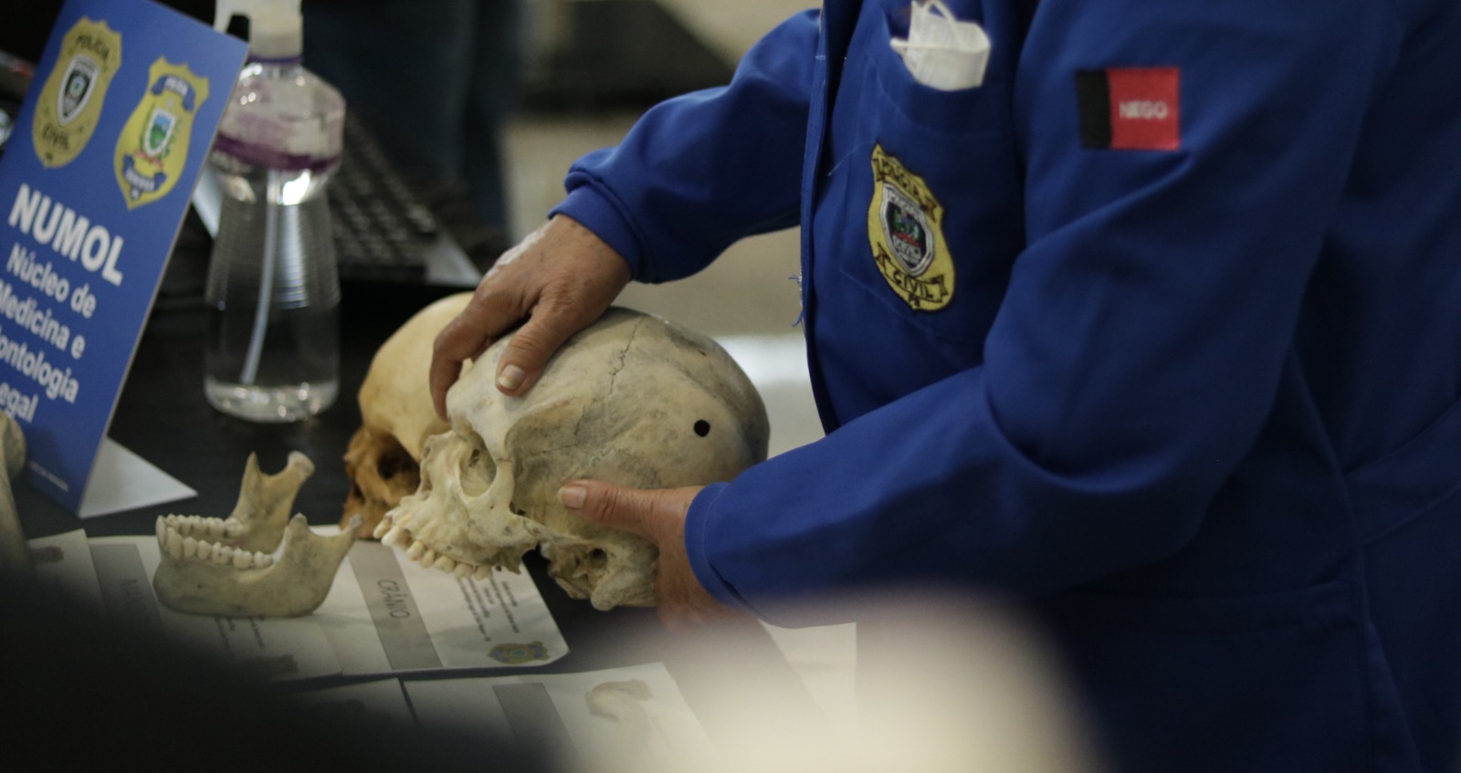 Tecnologias do Instituto da Polícia Científica(IPC) que serão expostos na EXPOTEC  